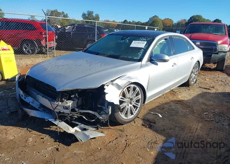 2011 Audi A8 L 4.2 from USA, damaged, VIN WAURVAFD4BN018321